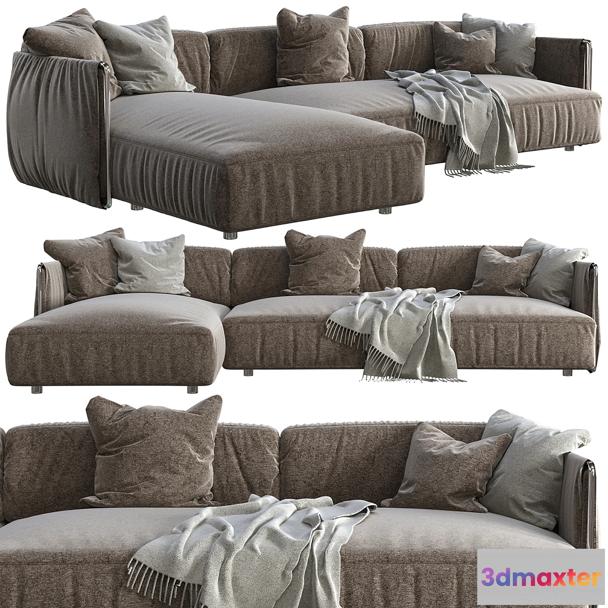 1453654 - Wooddi Katy Corner Sofa 3D Max