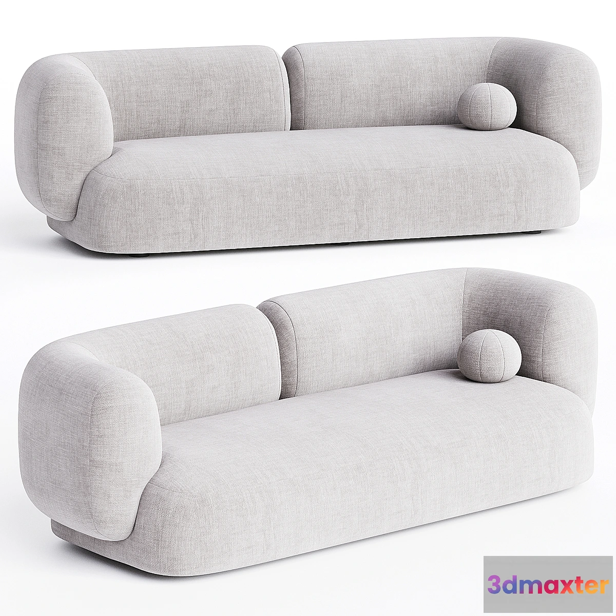 1453744 - Hug Sofa Fabric 3D Max