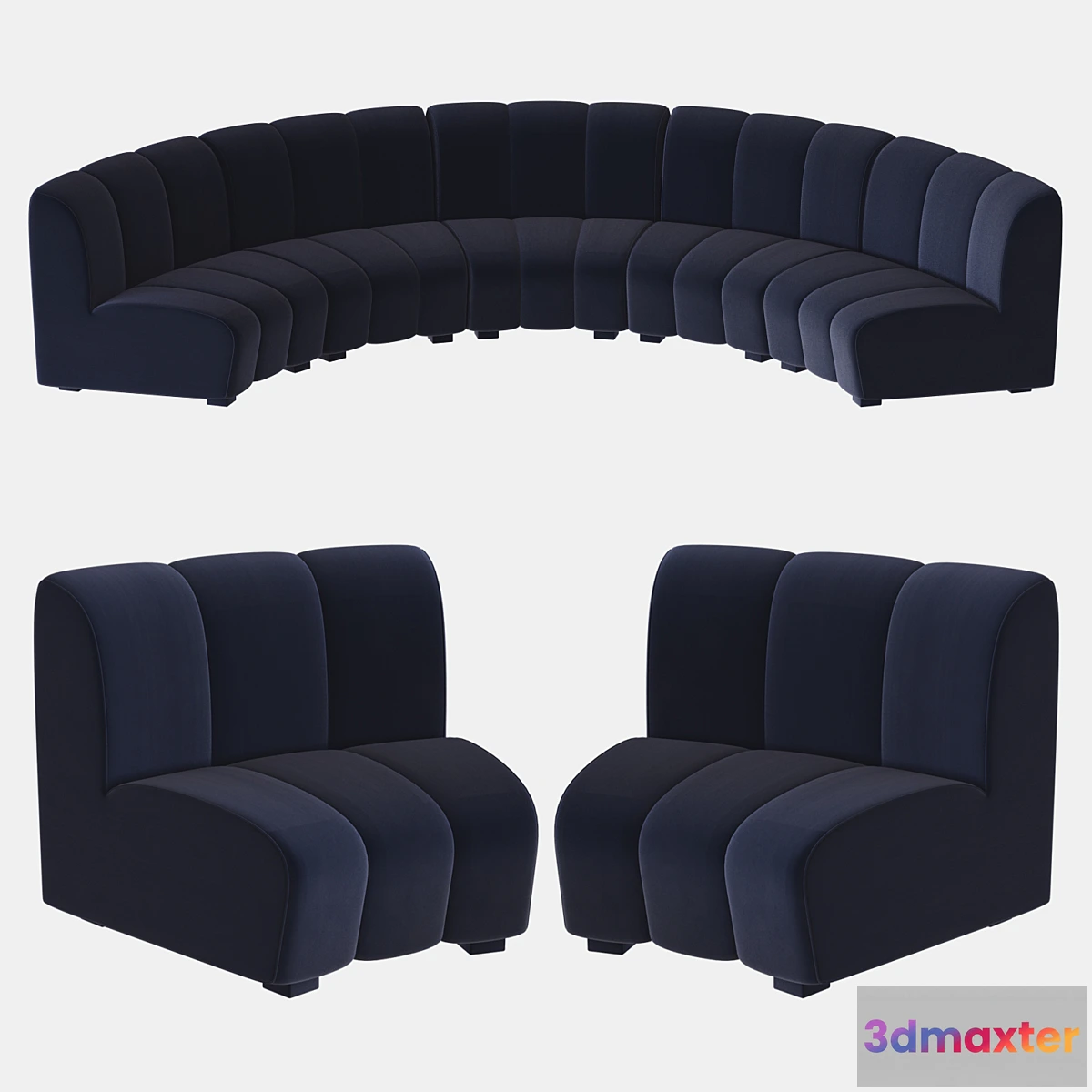 1453816 - MODULAR SOFA LANDO EICHHOLTZ 3D Max