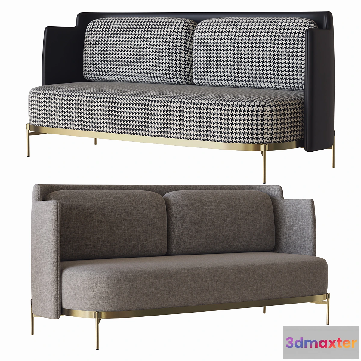 1453824 - sofa tape minotti 3D Max