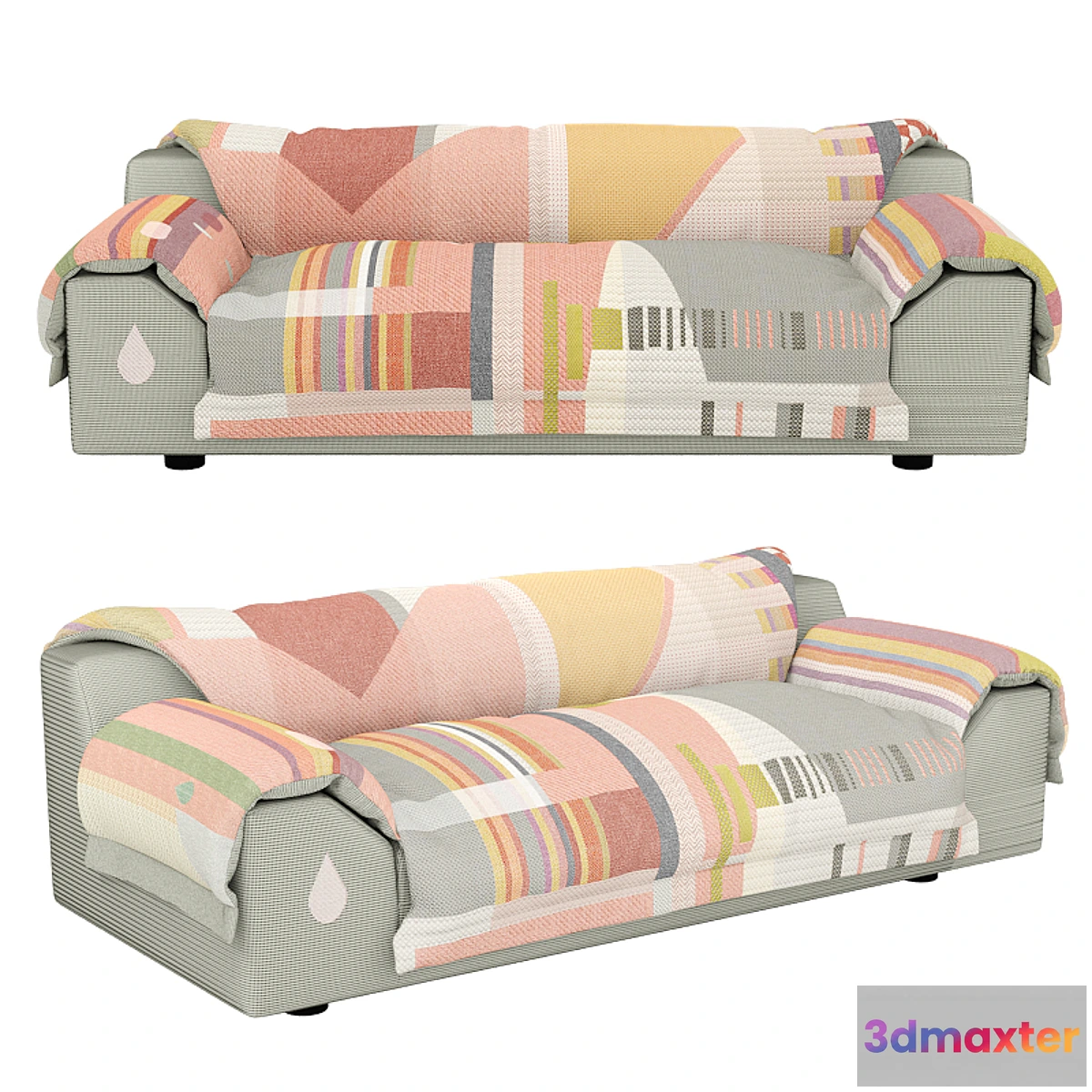 1453856 - VITRA vlinder sofa 3D Max