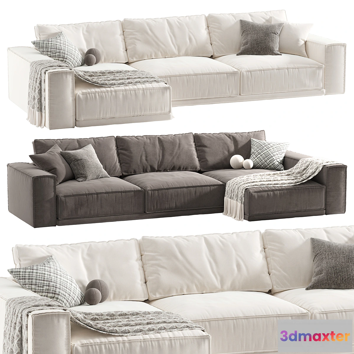 1453872 - Rafael Chaise Sofa Valentini 3D Max