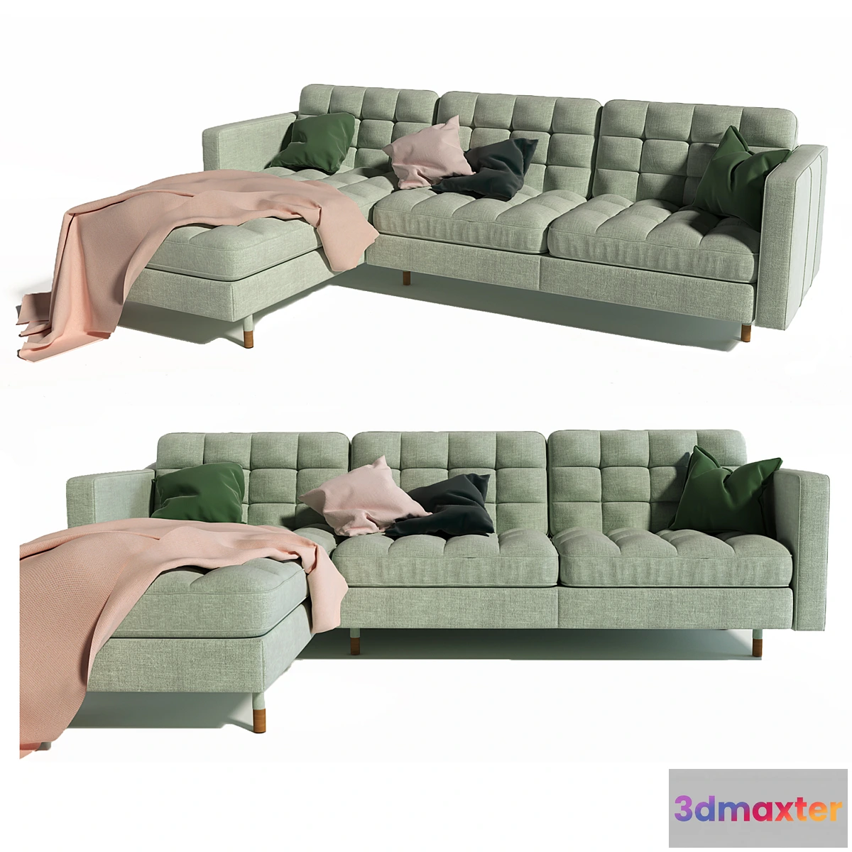 1454540 - Ikea_LANDSKRONA SOFA 3D Max