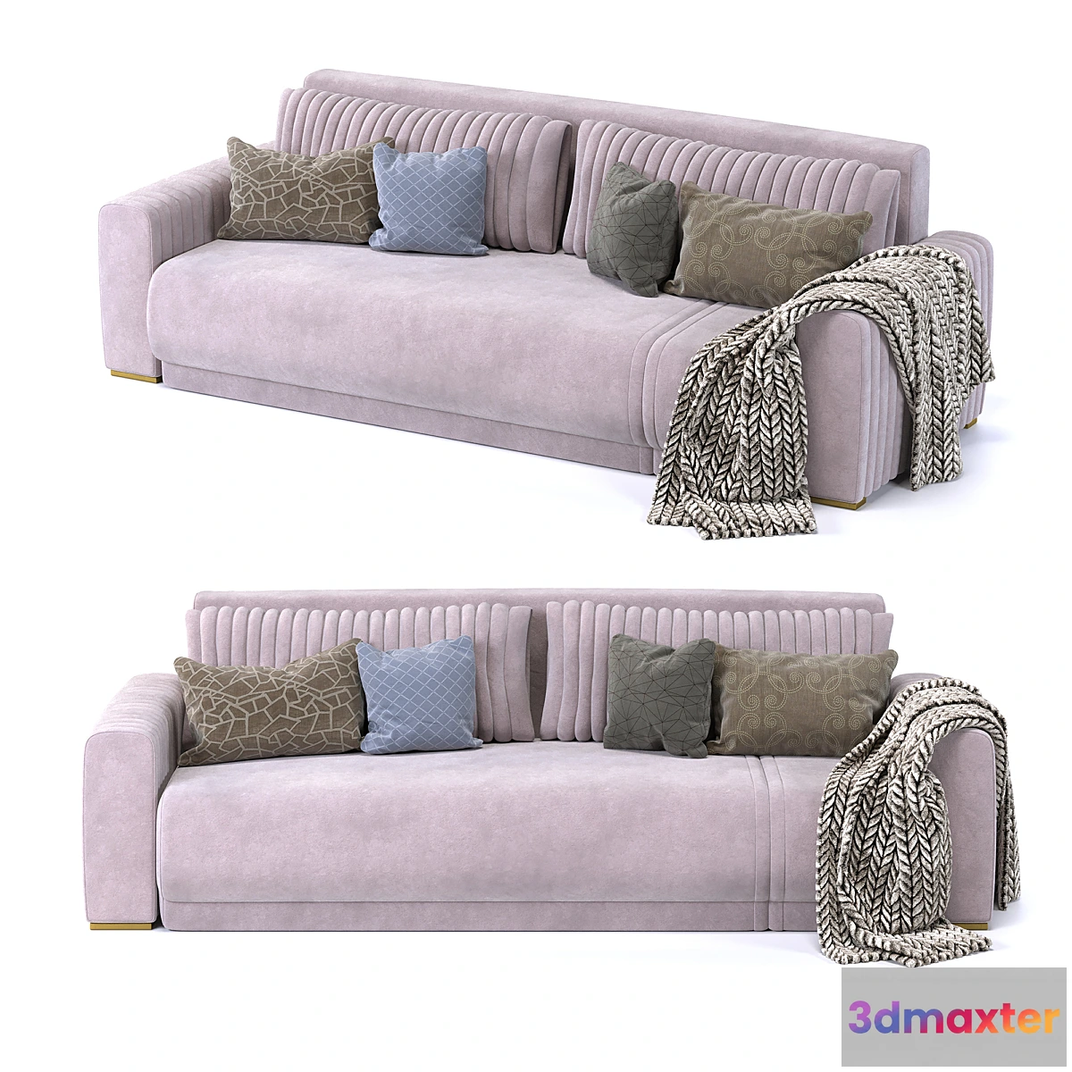 1454542 - Atlas Opium Sofa 3D Max