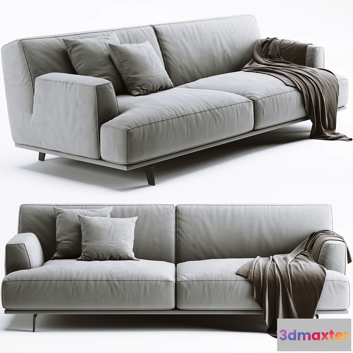 1454716 - Poliform tribeca sofa 3D Max