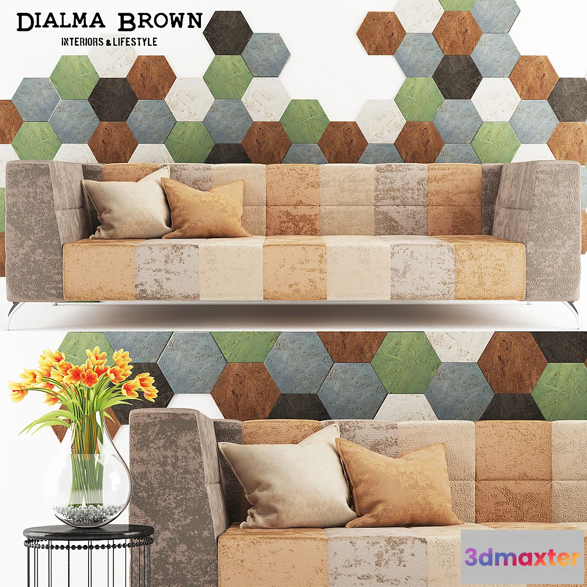 1455442 - DIALMA BROWN SET 3D Max