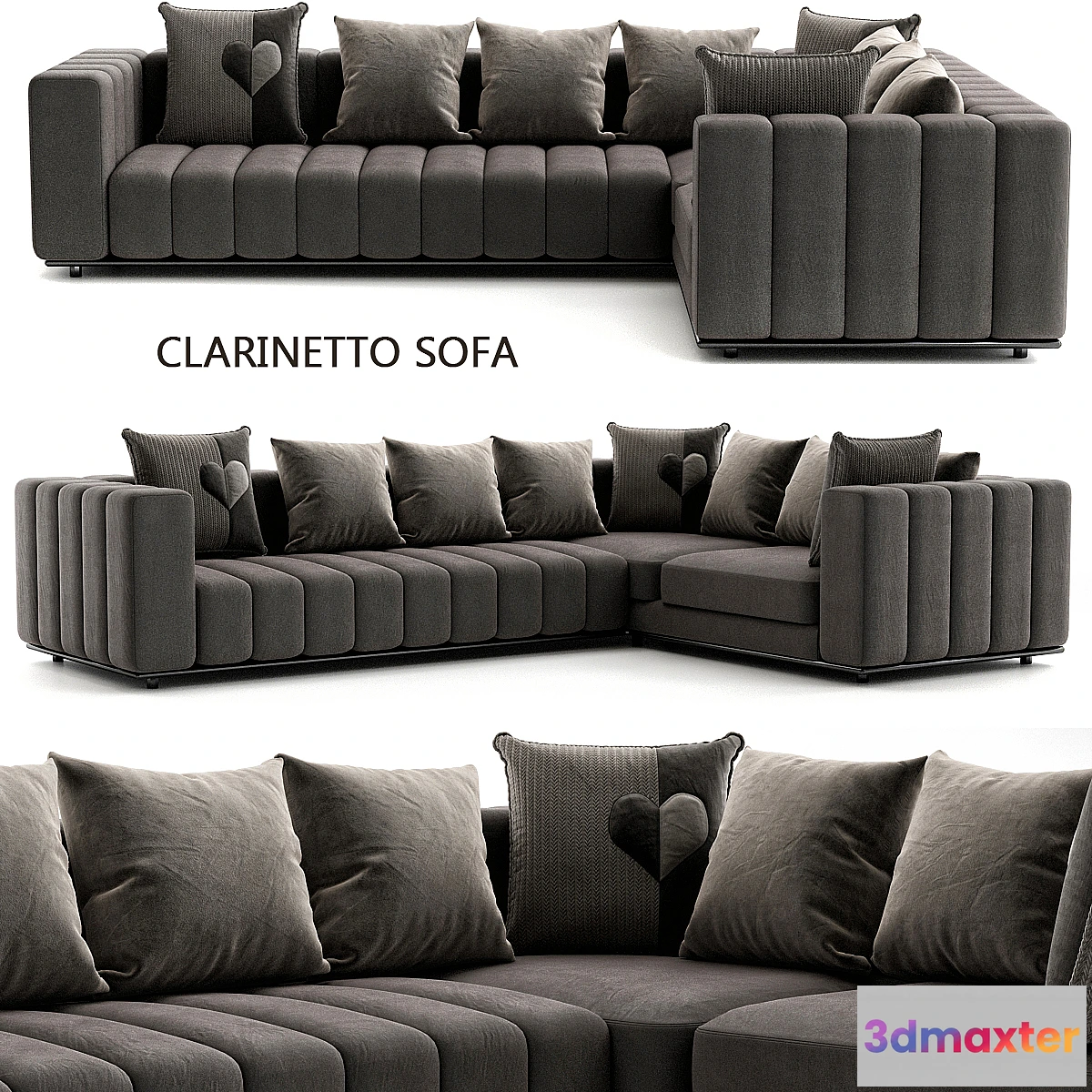 1455592 - Zito Living CLARINETTO 3D Max