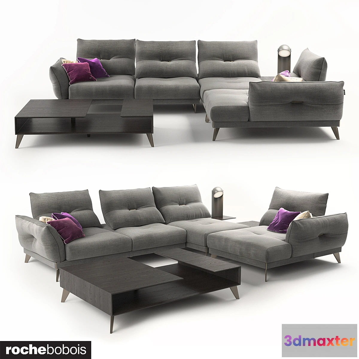 1455988 - Roche Bobois ITINERAIRE CORNER COMPOSITION 3D Max