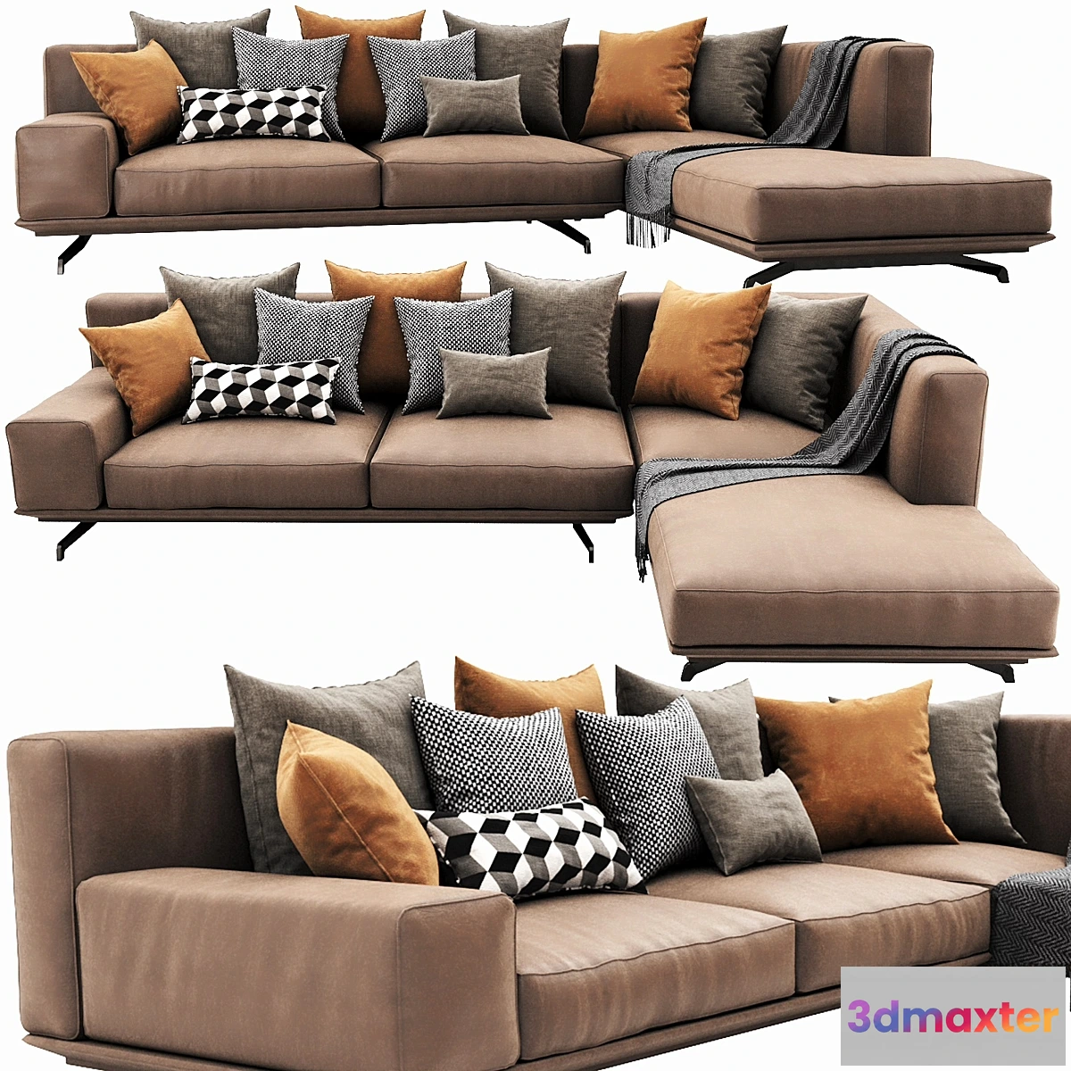 1456006 - Ditre Italia Dalton Leather 3D Max