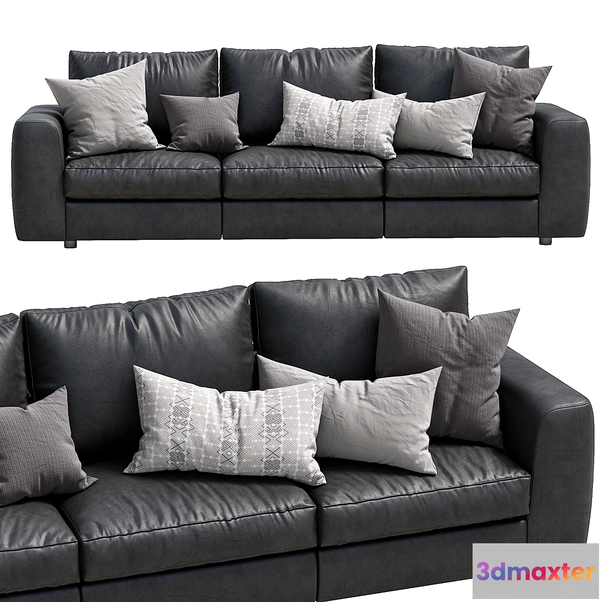 1456782 - Leather sofa Alameda9 2 3D Max