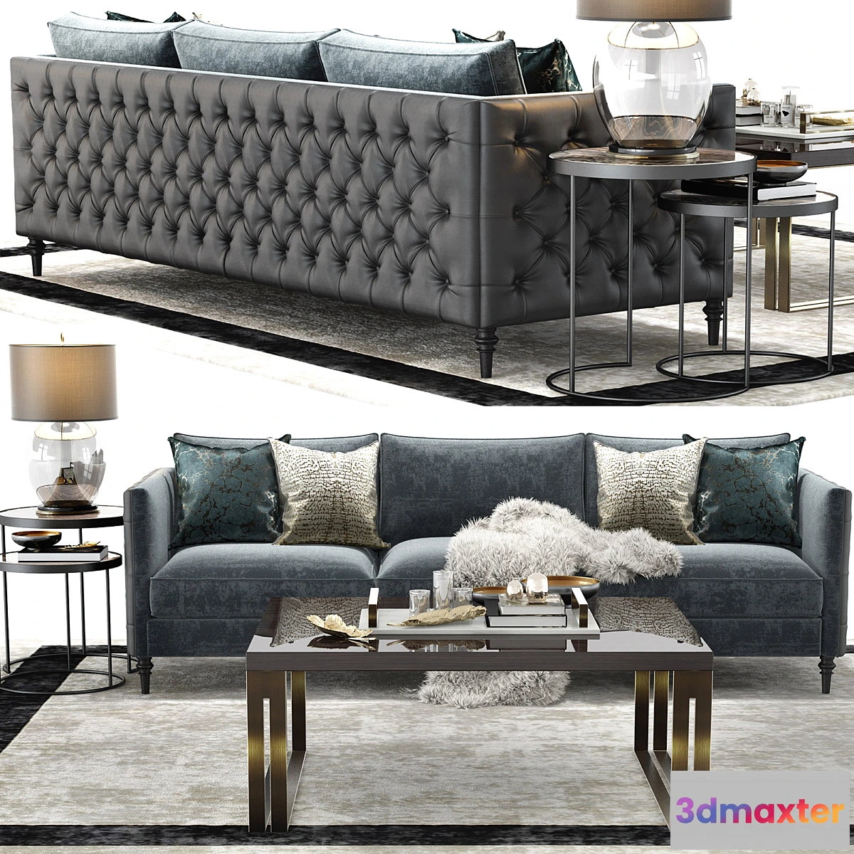 1456816 - The Sofa and Chair Company Set 08 3D Max