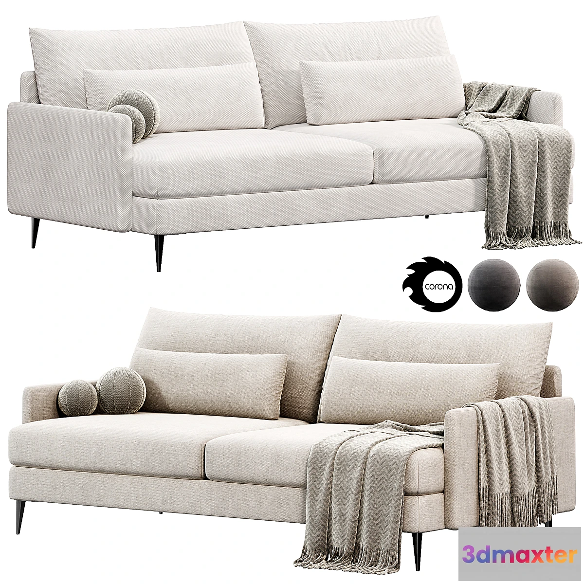 1456962 - FEEL Sofa by Hauska sofas 3D Max