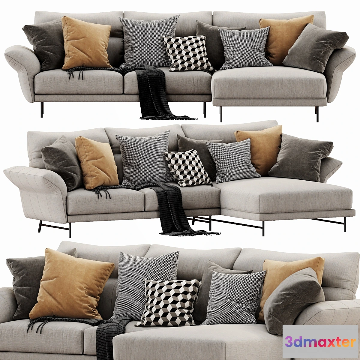 1457258 - Ditre Italia On Line Chaise Lounge 3D Max