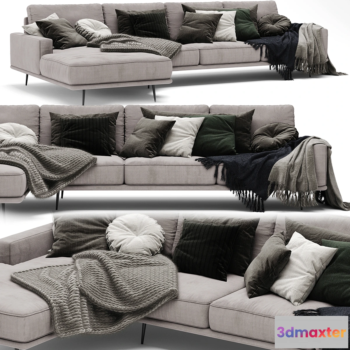 1457420 - Boconcept Carlton Sofa 3D Max