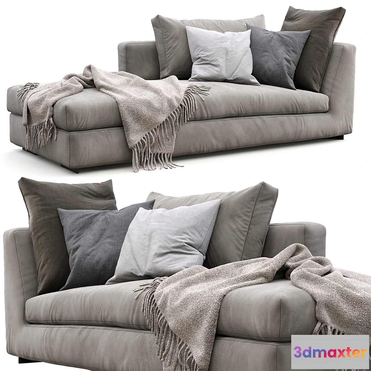1457526 - Flexform Sofa MAGNUM 3D Max