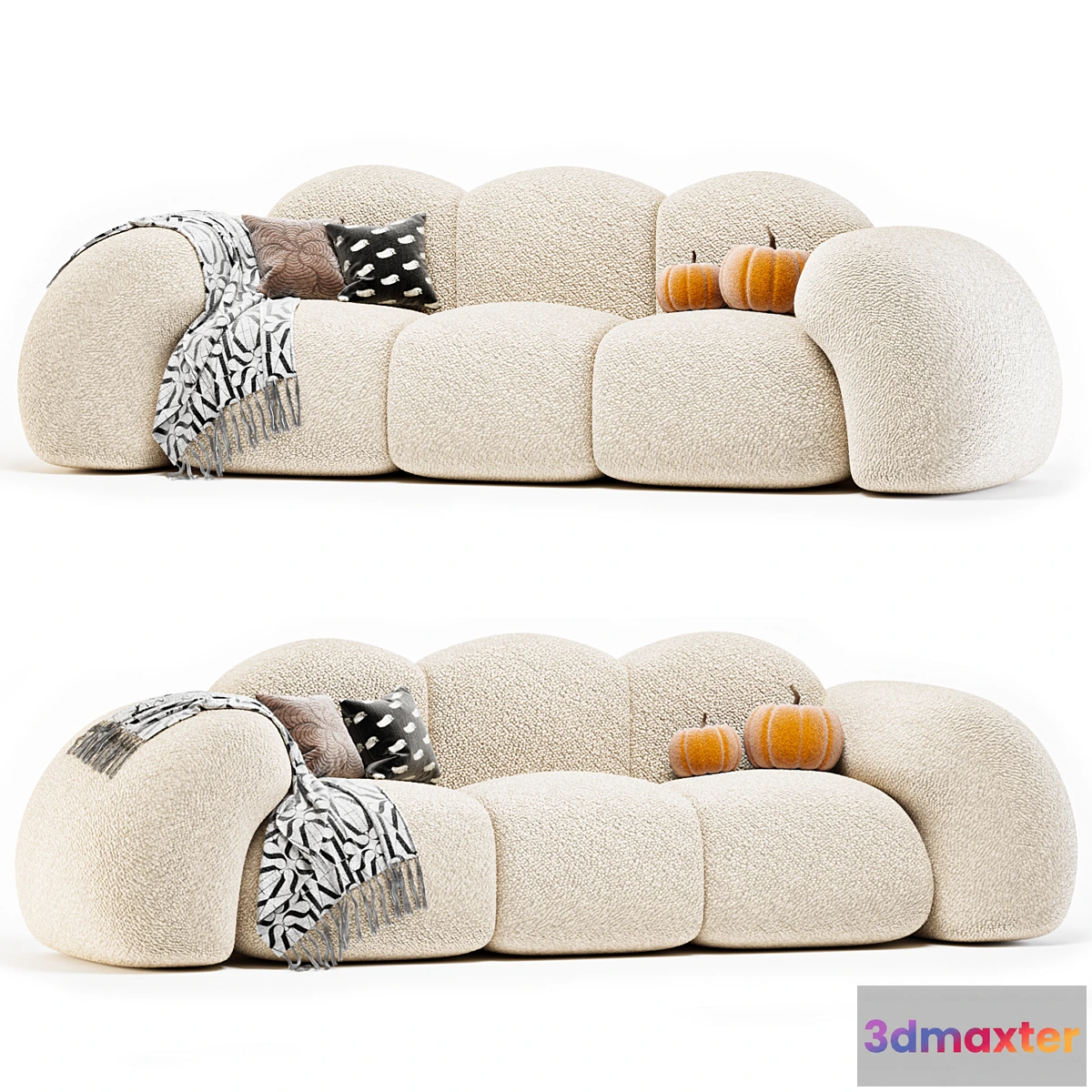 1458186 - Cloud Shaped Sofa 3D Max