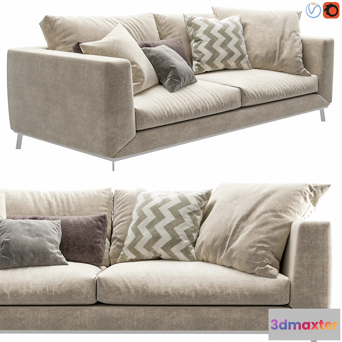 1459102 - Boconcept fargo 3D Max