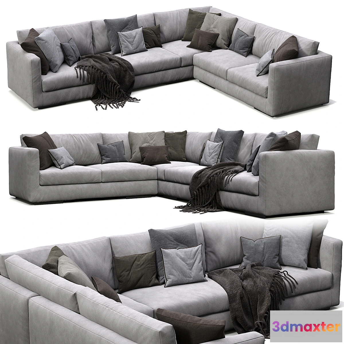 1460248 - Flexform Sofa Magnum 3D Max