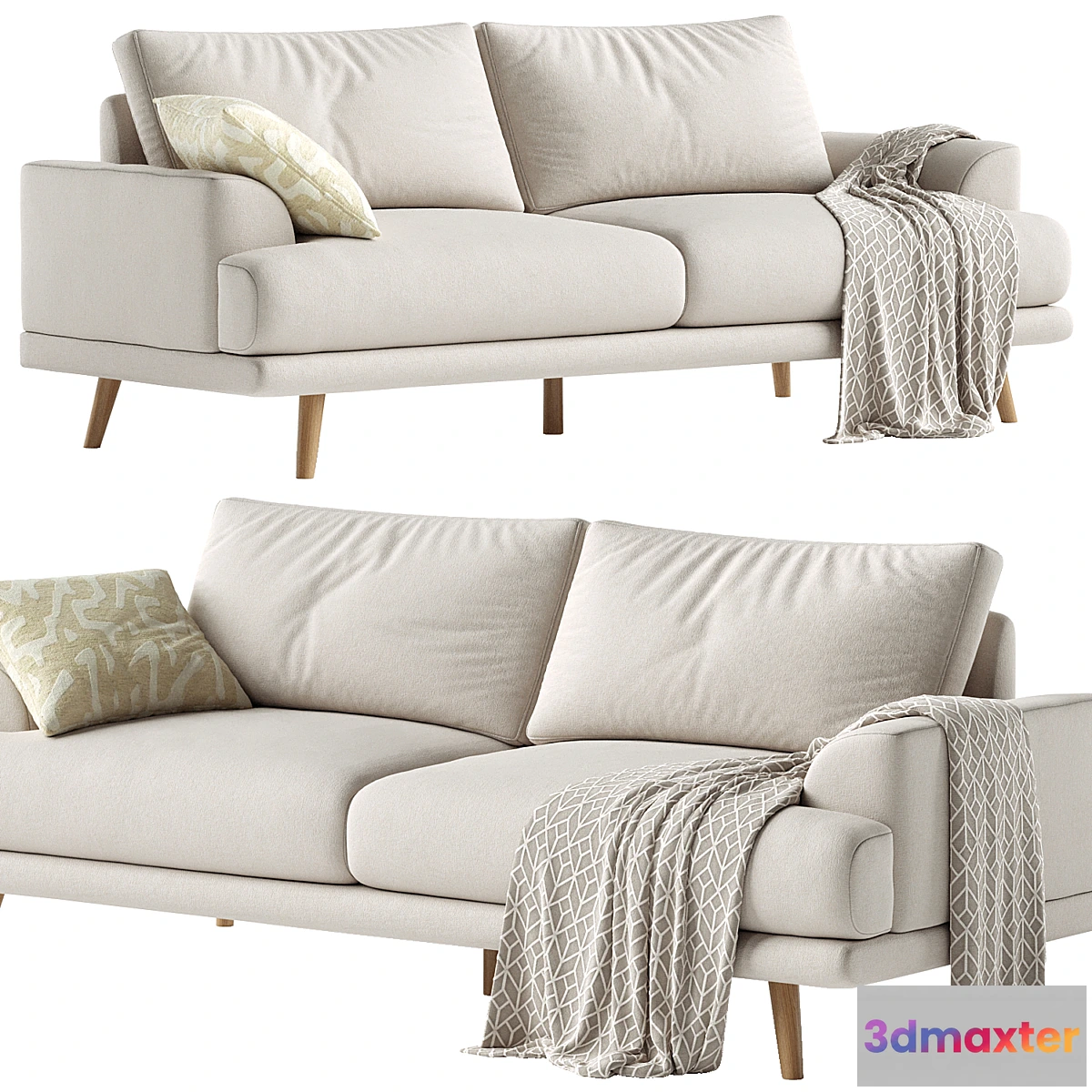 1461016 - Karin 3 seater sofa 3D Max