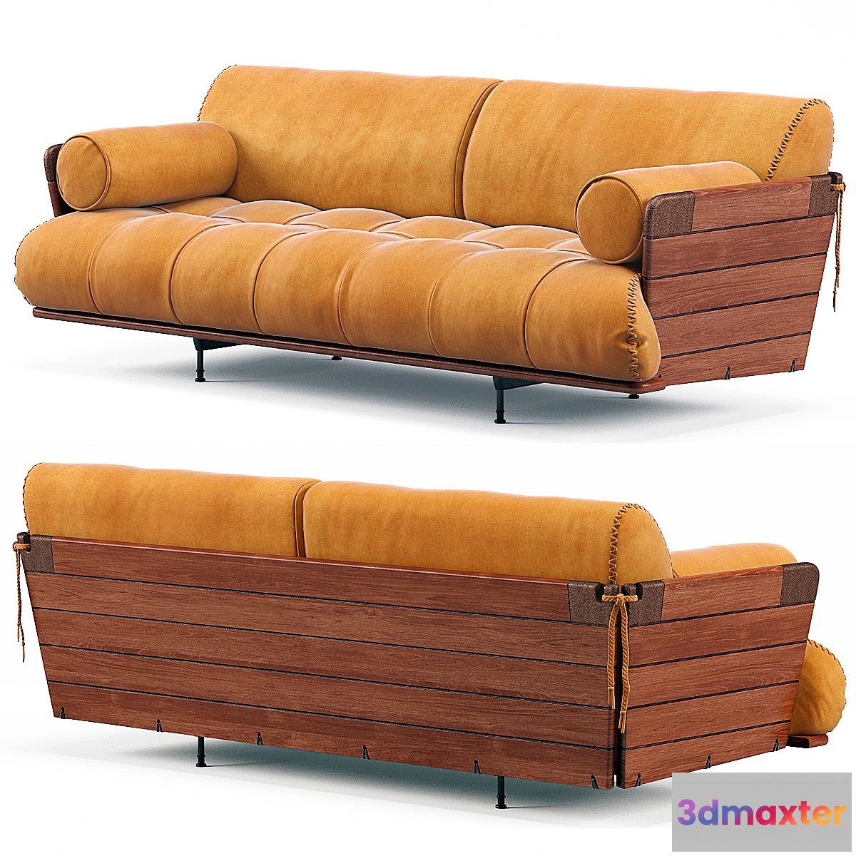 1461144 - Cosmopolitan 3 Seater Sofa 3D Max