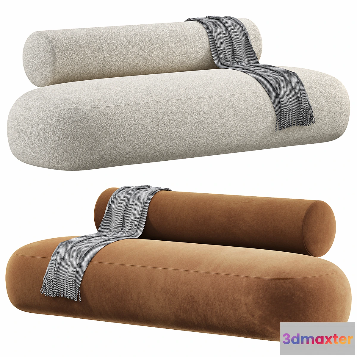 1461382 - HIPPO SOFA BOUCLE by norr11 3D Max