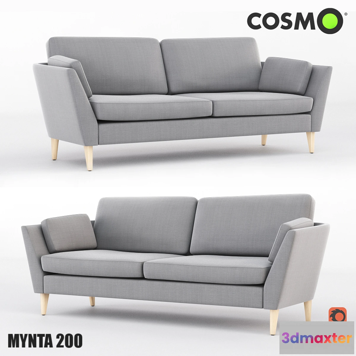 1461404 - Sofa Mynta 200 3D Max