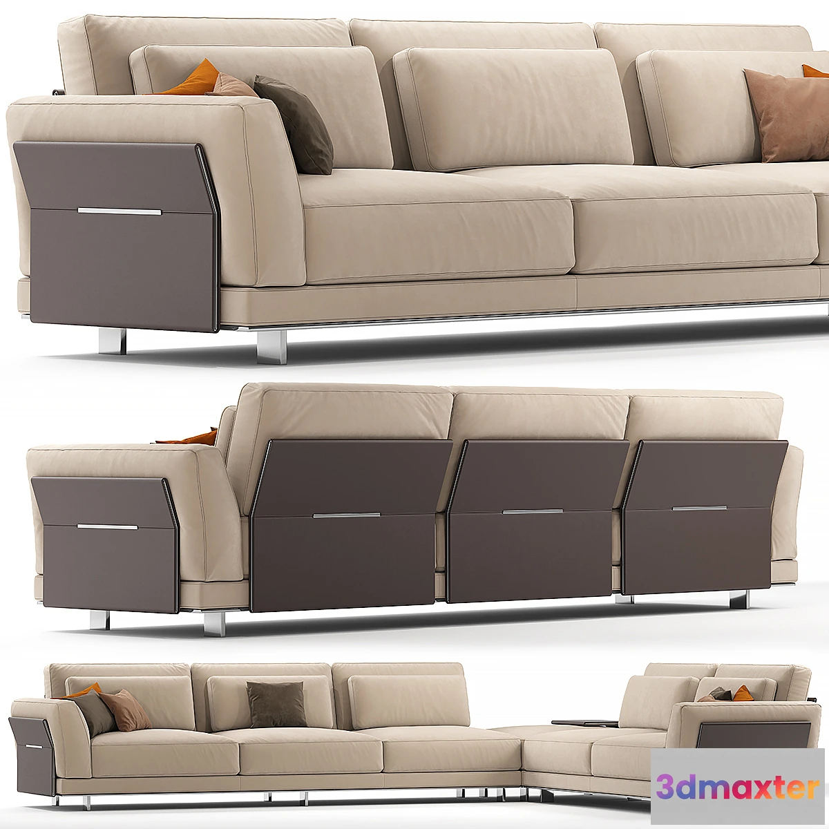1461940 - Sofa visionnaire anthem 3D Max