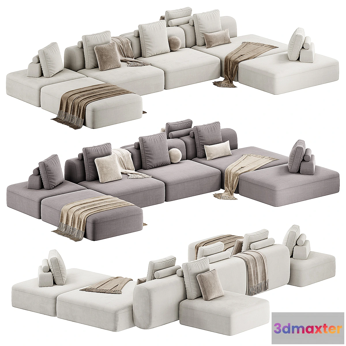 1462436 - Cooper Sofa By Gianfranco Frigerio 3D Max