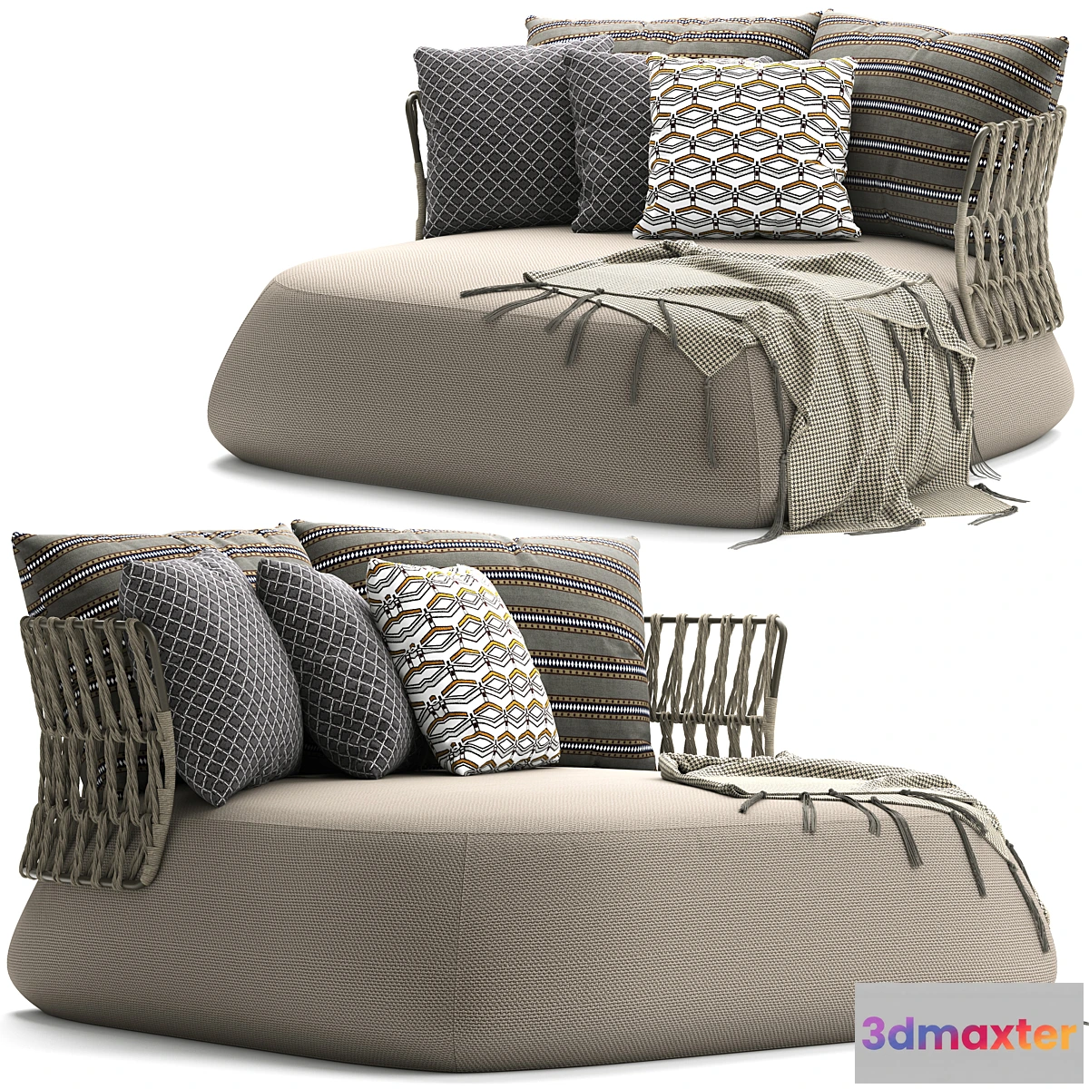 1462536 - Sofa B&B Fat-Sofa Outdoor FA150 3D Max