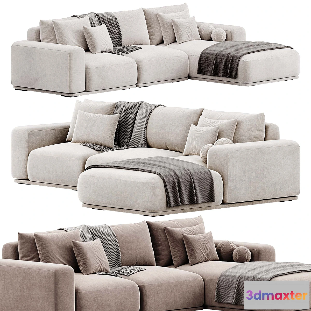 1462552 - Frances Sofa By Weilai Concept 3D Max