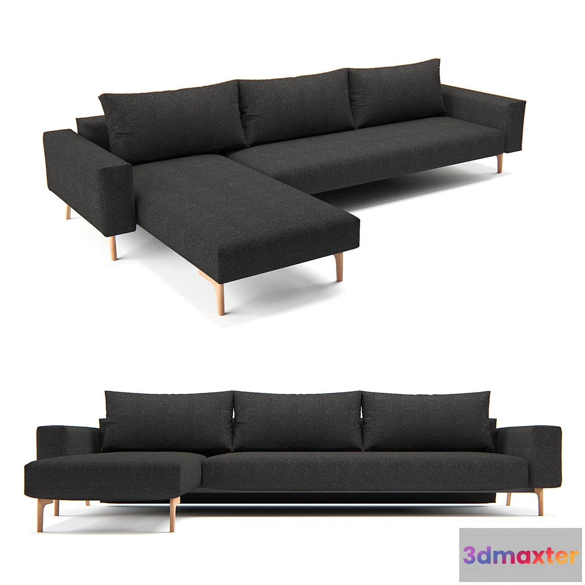 1462606 - INNOVATION Idun Sofa Bed - lounger 3D Max