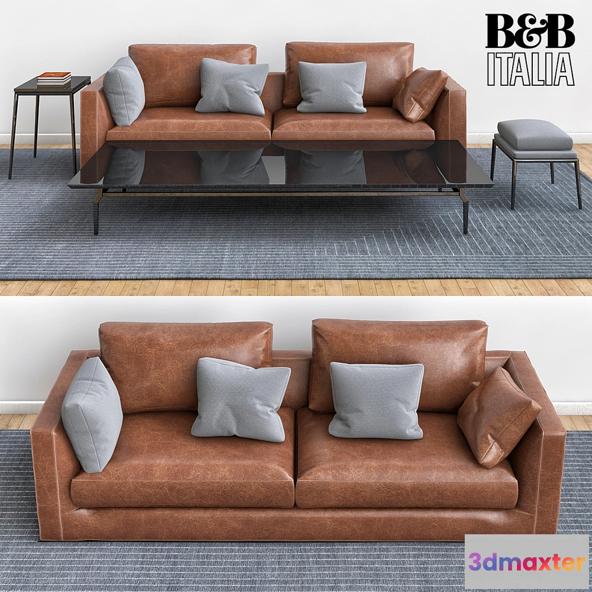 1462838 - Sofas Richard B&B Italia 3D Max