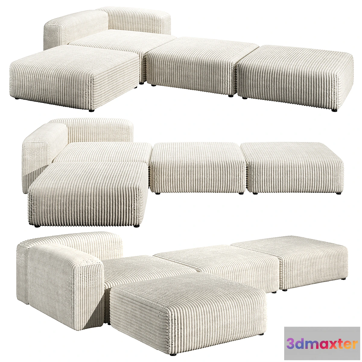 1463192 - Modular sofa Sorrento 3D Max