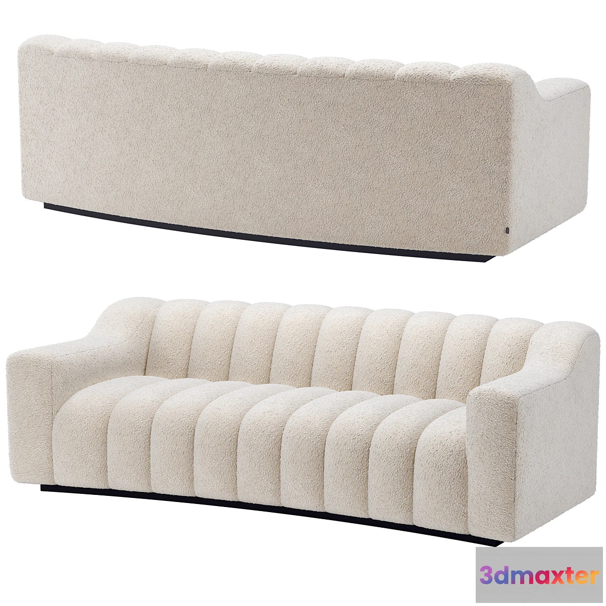 1463436 - Sofa Kelly S by Eichholtz 3D Max