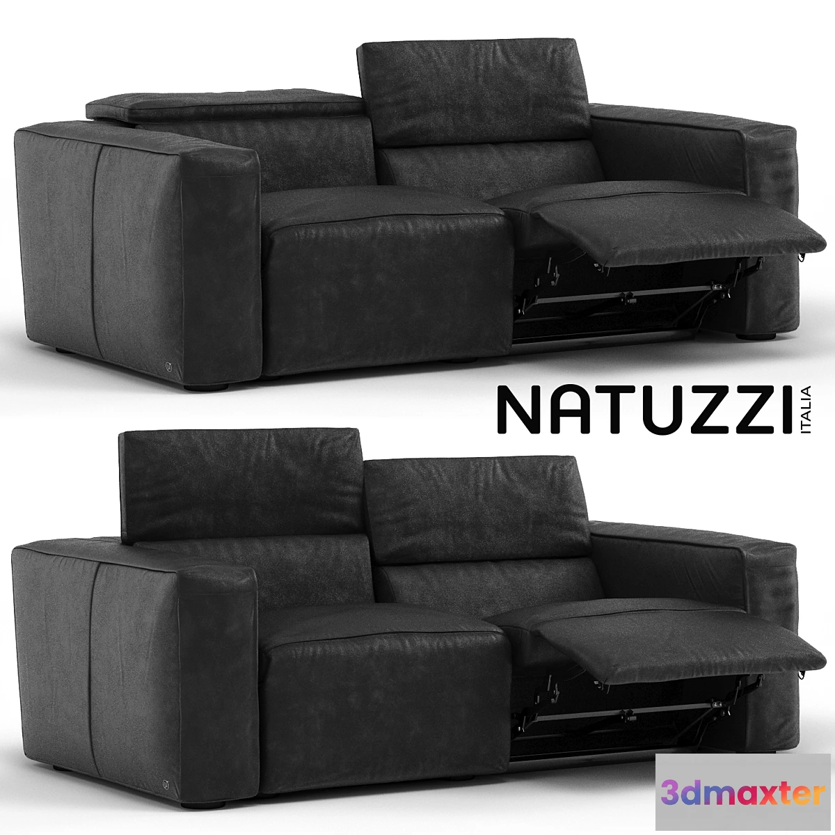 1463448 - Sofa Natuzzi Sipario 3D Max