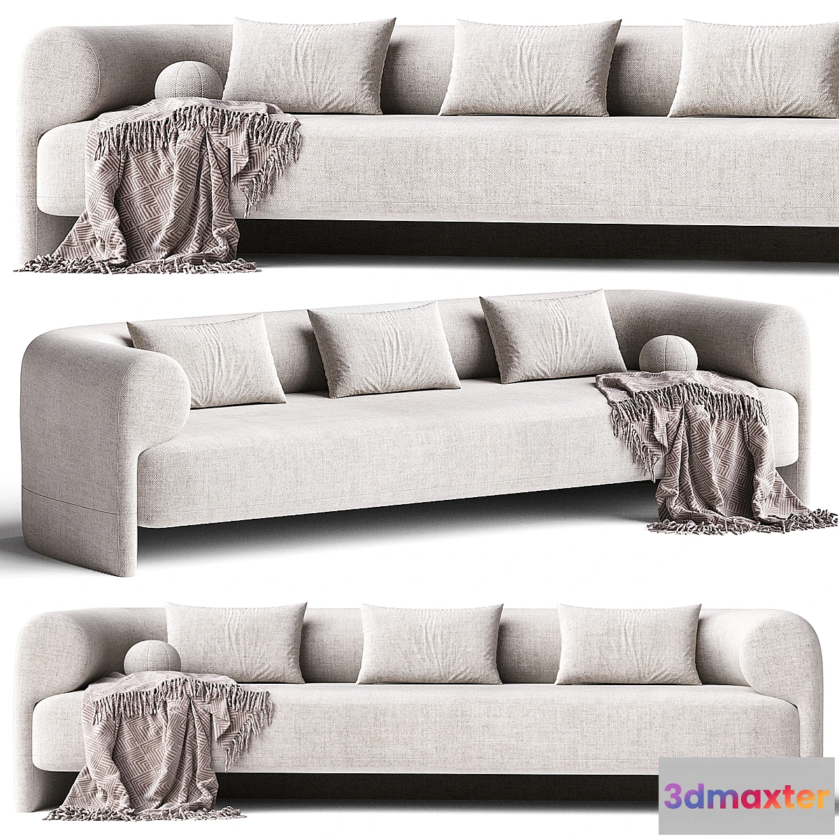 1463466 - Kasba Sofa by Andrea Bonini 3D Max