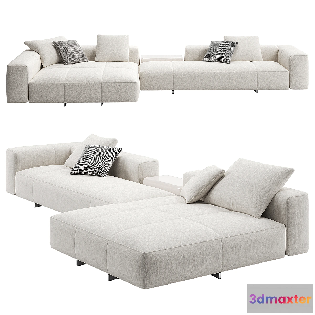1464142 - Yves Sofa 09 by Minotti 3D Max