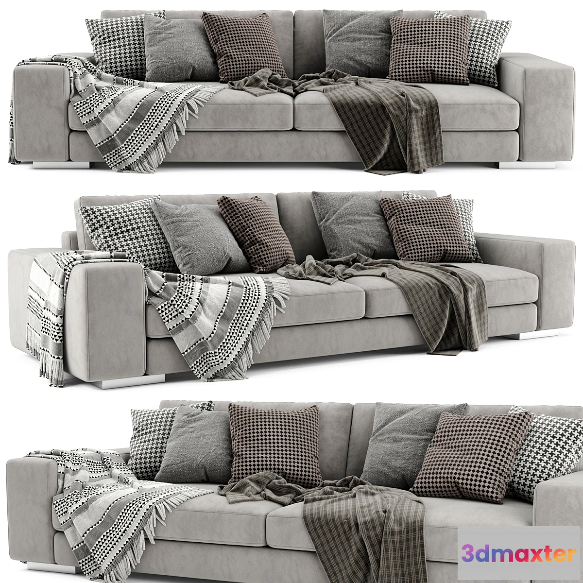 1464838 - Verzelloni Holden 2 Seats Sofa 3D Max