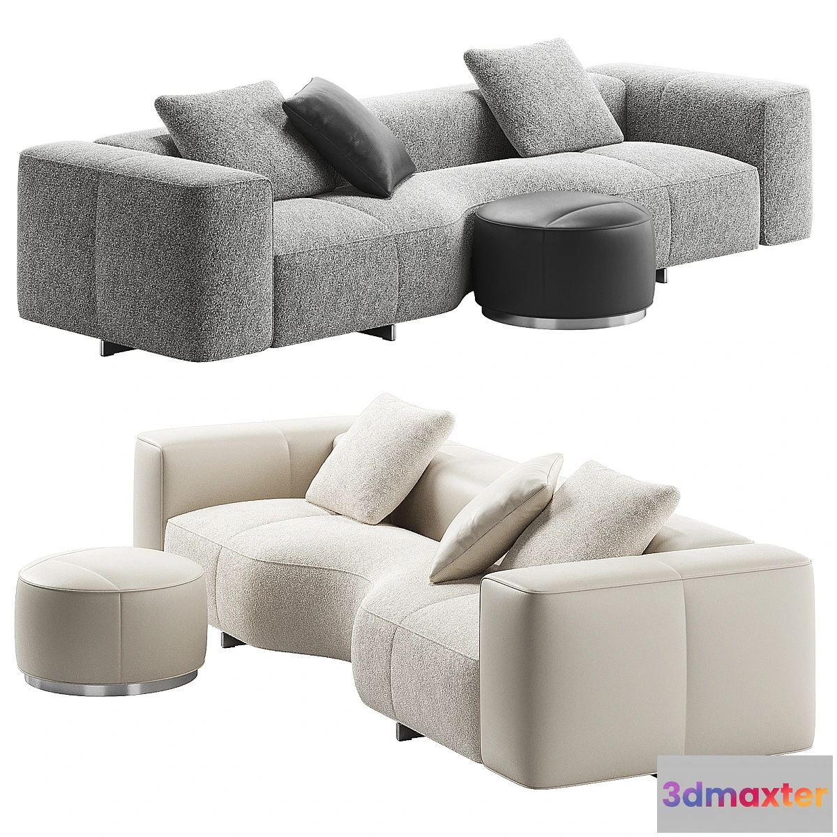 1465046 - Yves Small Sofa 04 by Minotti 3D Max