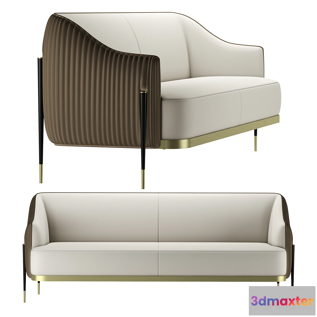 1465146 - Oxford 3P Sofa 3D Max