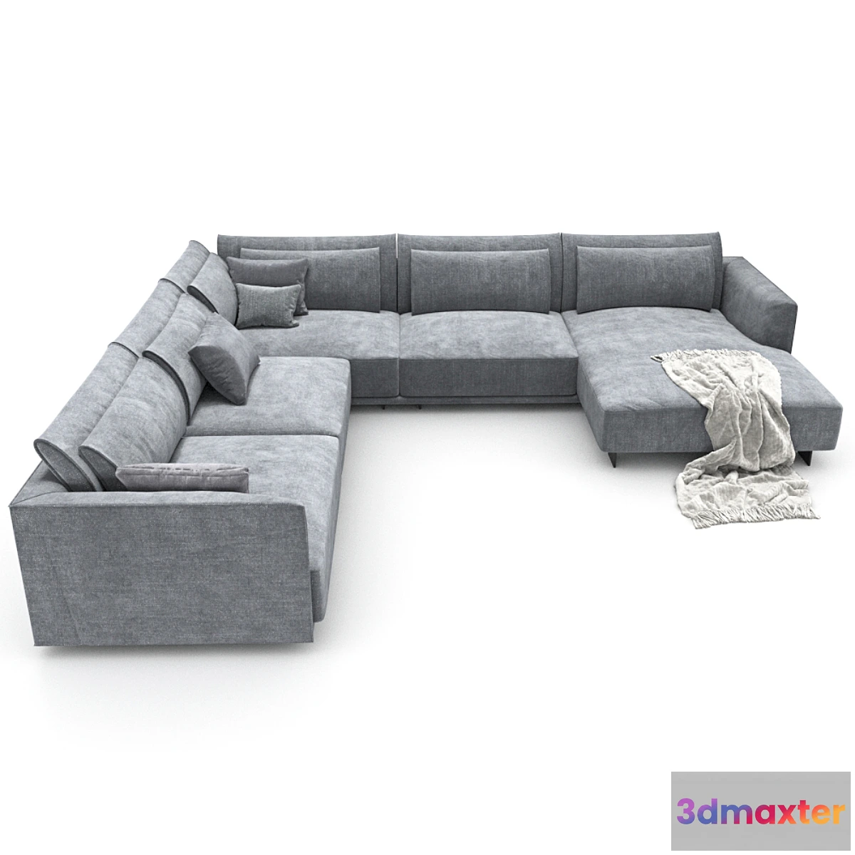 1465202 - Sofa 172 - Natuzzi_LongBeach 2911 3D Max