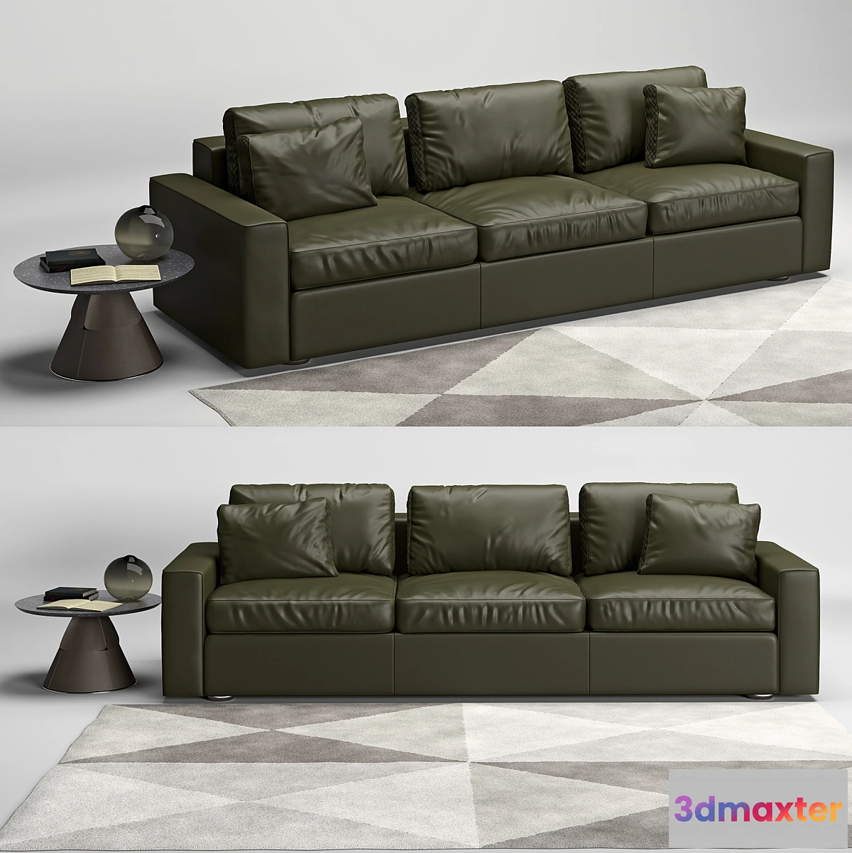 1466052 - de Sede ds-247 sofa and ds-615 table 3D Max