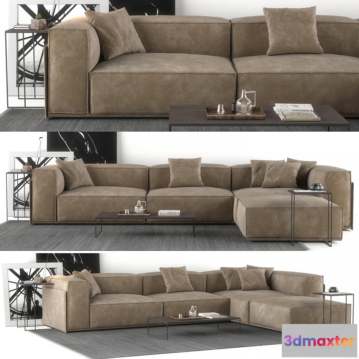 1466190 - Sofa Salotti Doimo Roland 3D Max