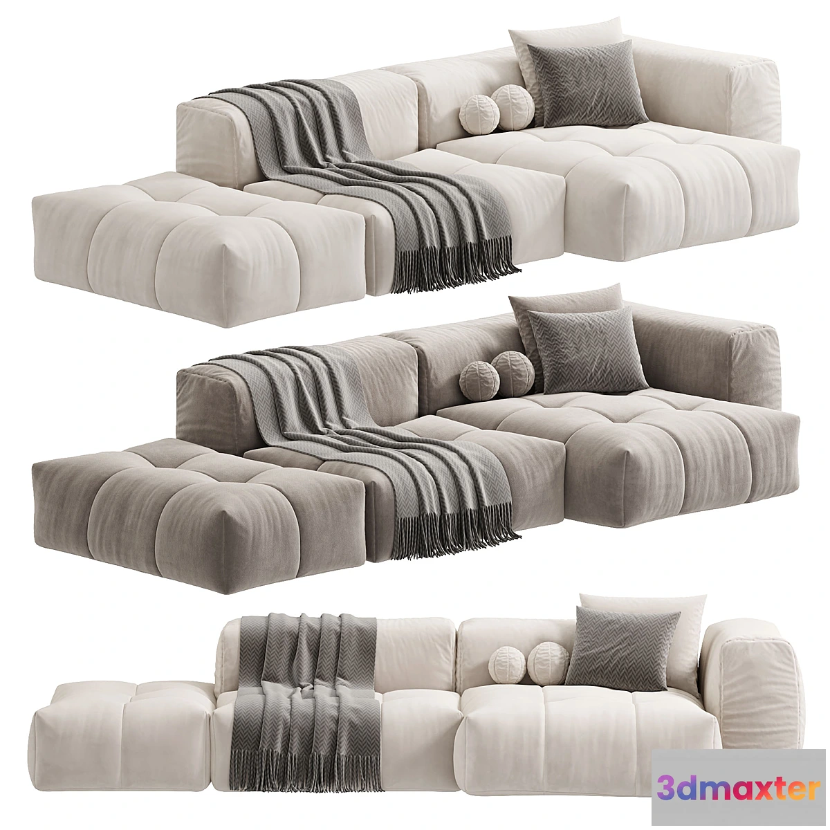 1466194 - Modena Sofa 3D Max