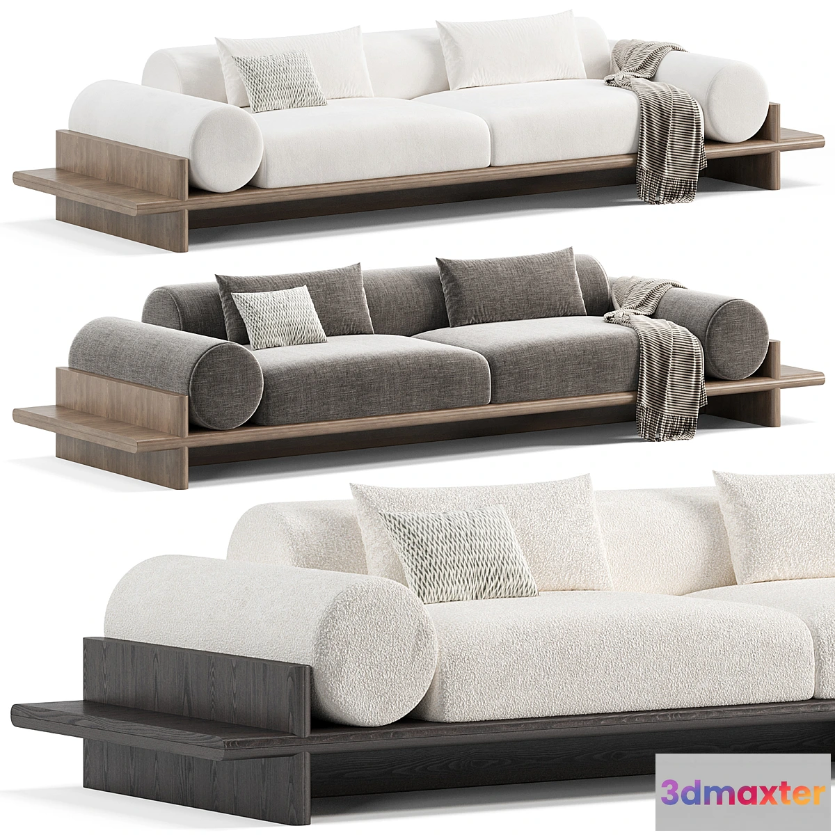 1466538 - Dolmen Wade Sofa 3D Max