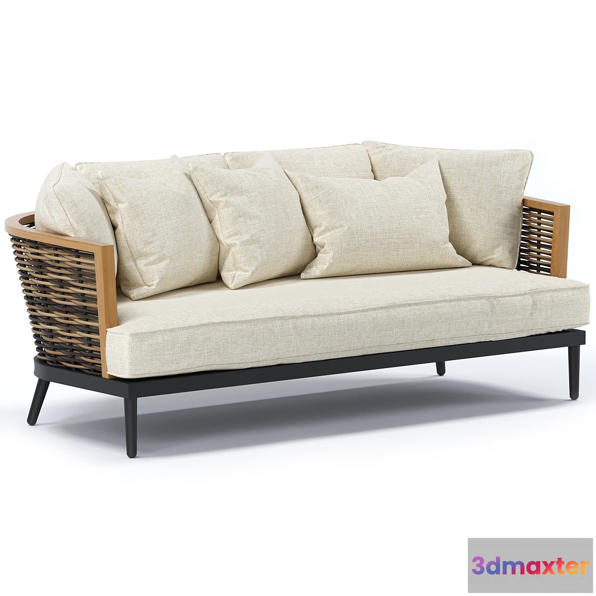 1466680 - Slettvoll Marty 3 seter sofa 3D Max