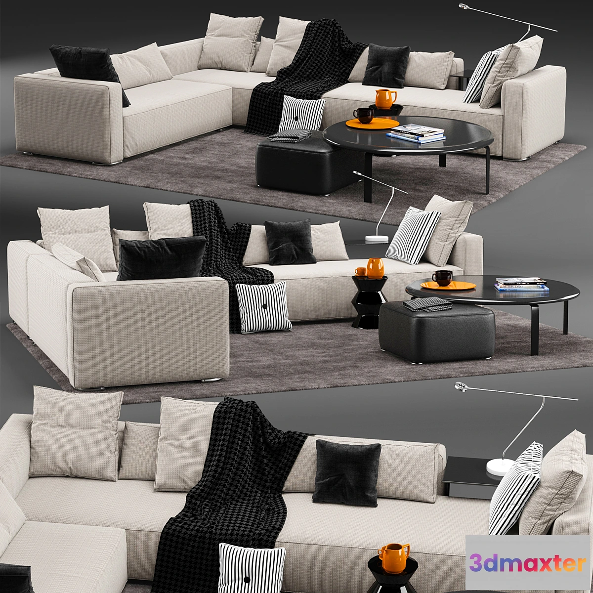 1467104 - Minotti Donovan 3D Max