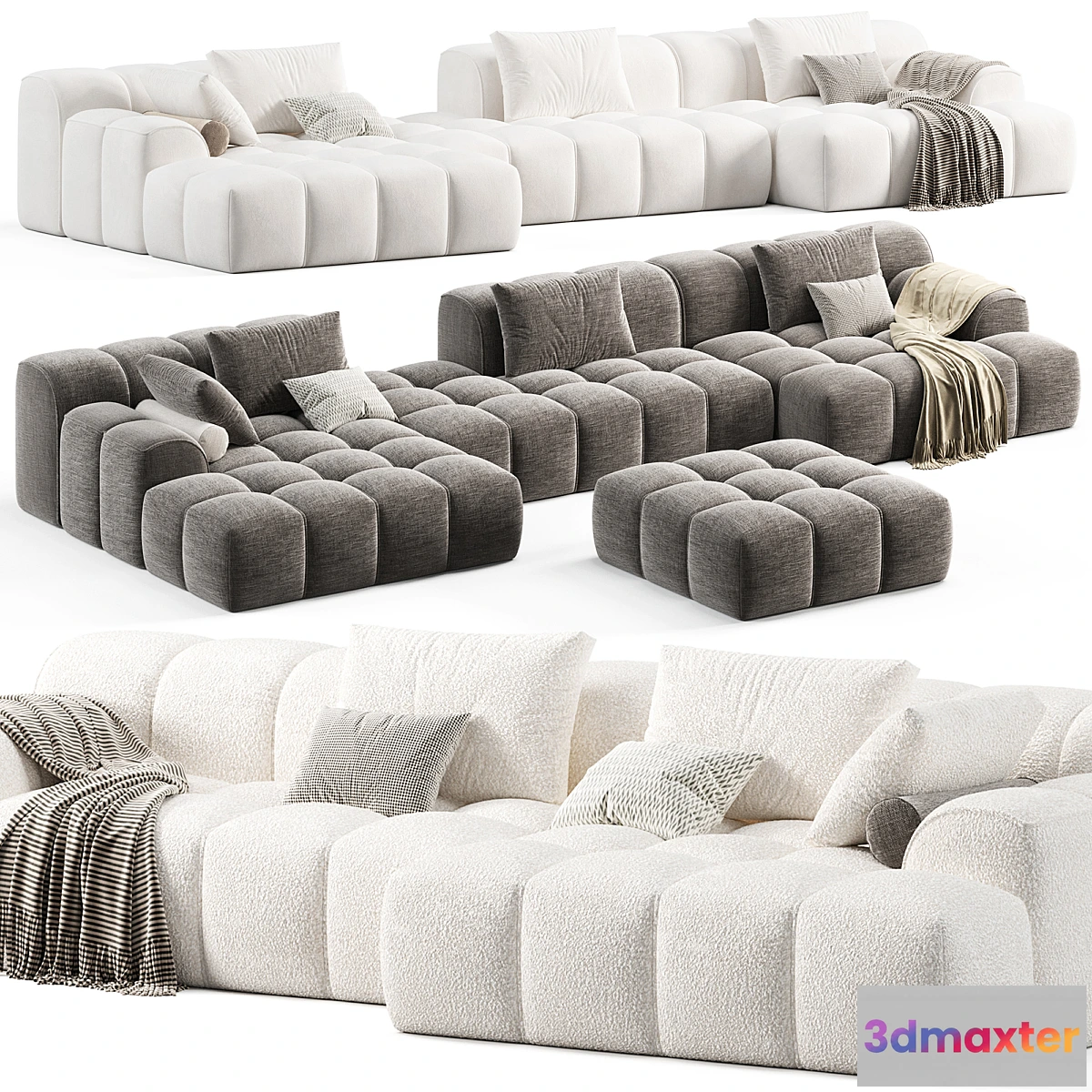 1467380 - Luzaro Magnetic Sofa 3D Max