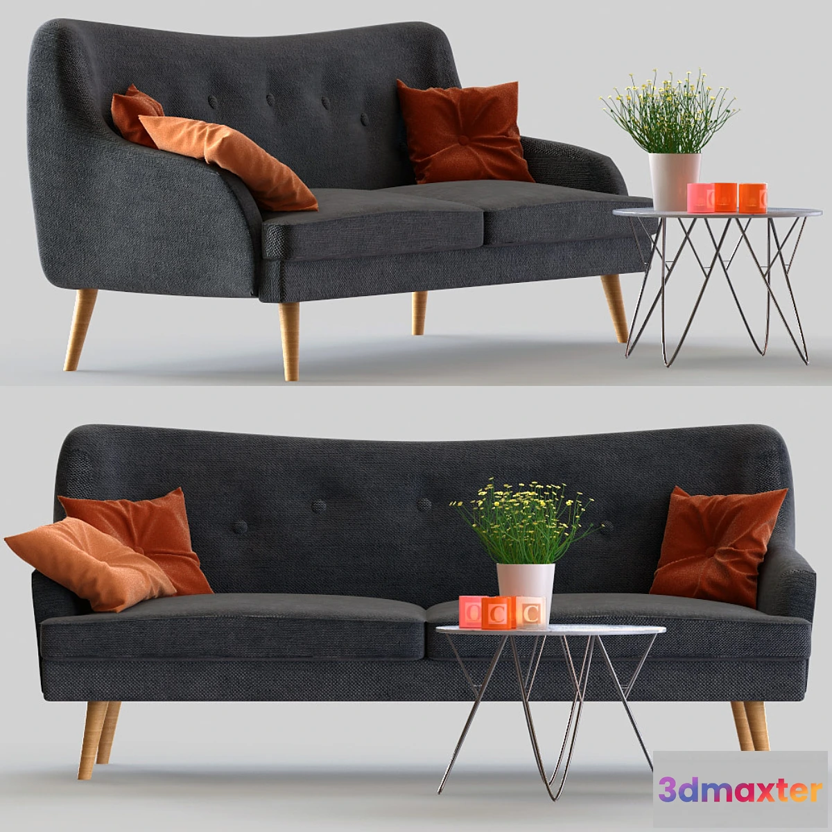 1467598 - Sofa and table Skeidar 3D Max