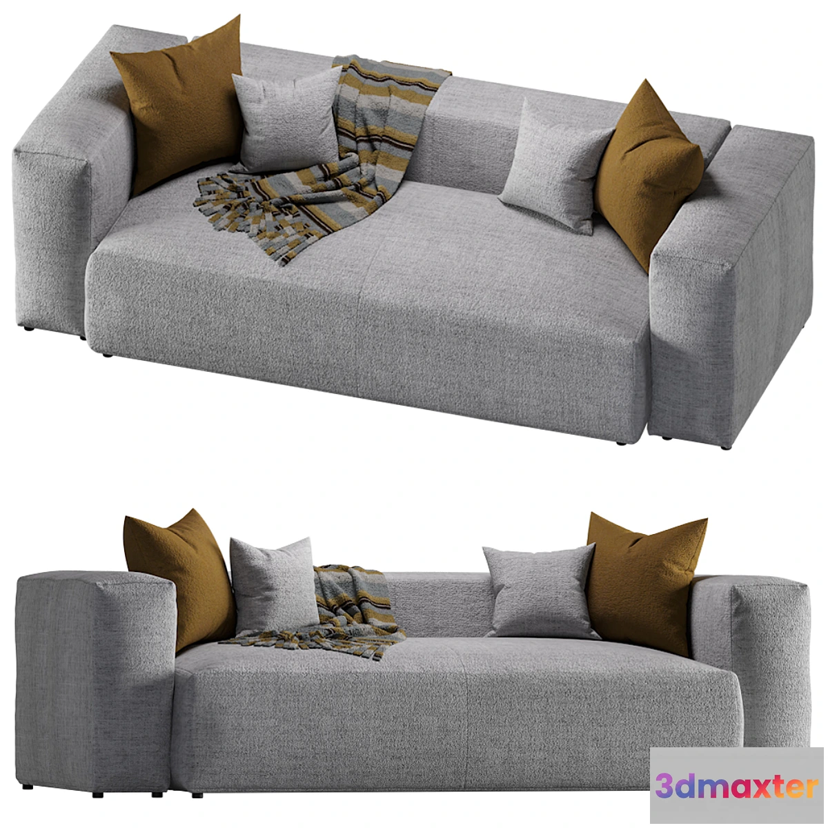 1467906 - La Forma Sofa BLOK 3 S570VI14 3D Max